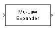Mu-Law Expander block