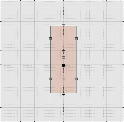 A car on the sensor canvas with a lidar on its roof center.