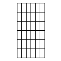 Grid with uniformly-spaced points, but the spacing differs in each dimension.