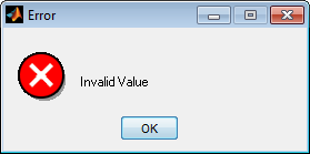 Invalid value type. Msgbox ошибка. Msgbox иконки. Msgbox Matlab. Msgbox Media Server Box схема.