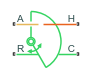 Rotational Mechanical Converter (TL) block