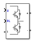 Half-Bridge Converter block