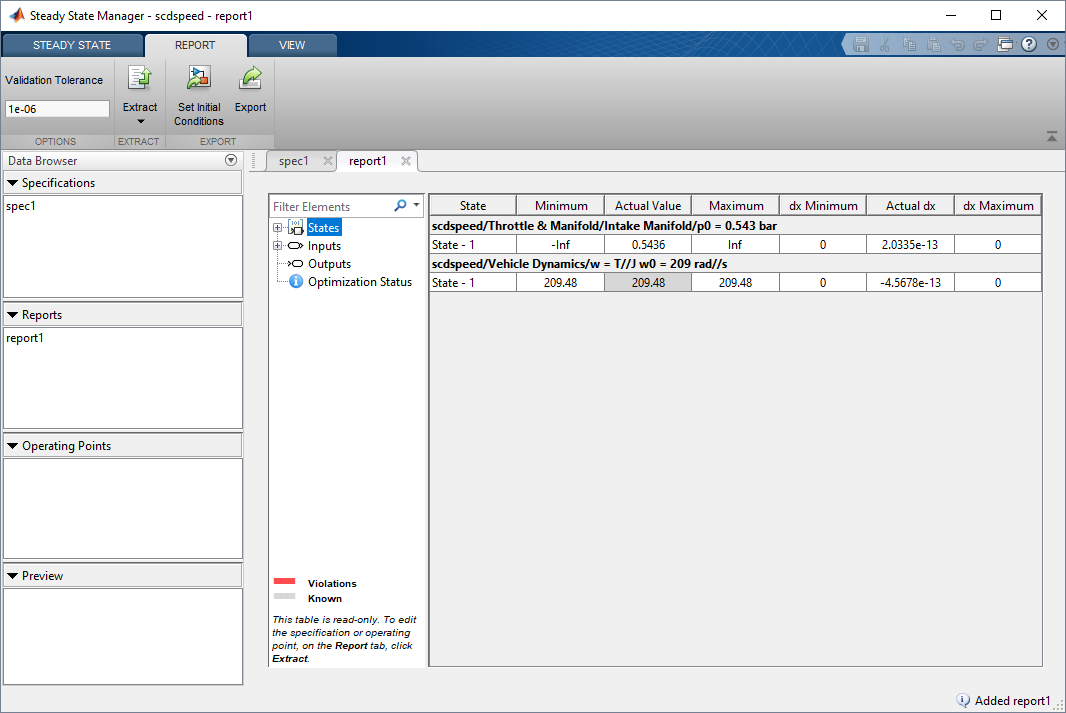 Steady State Manager app