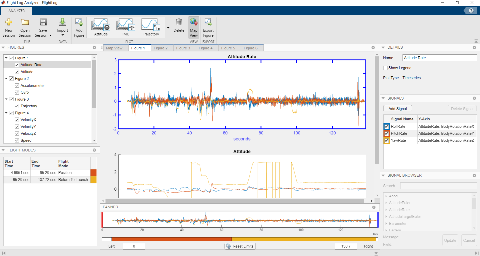 Flight Log Analyzer app