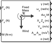 3DOF (Wind Axes) block