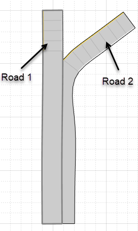 Input overlapping roads