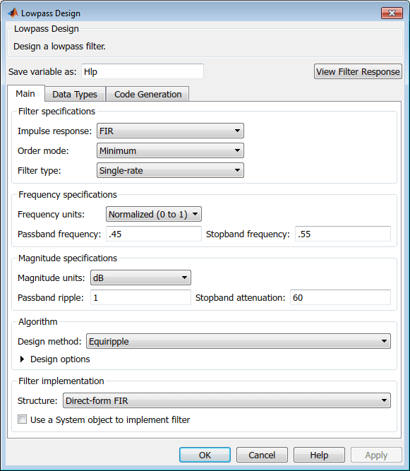 Filter Builder app