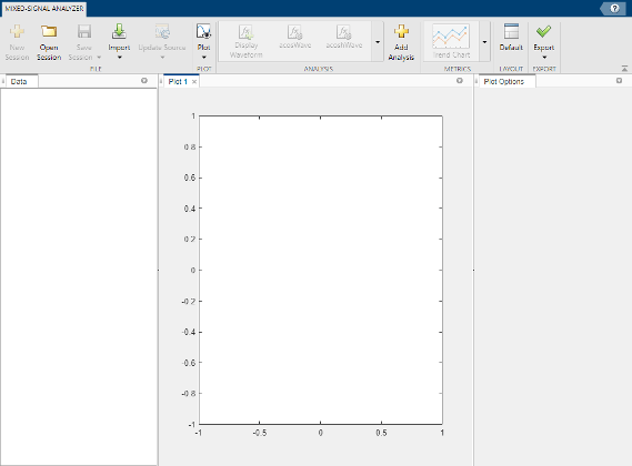 Mixed Signal Analyzer app