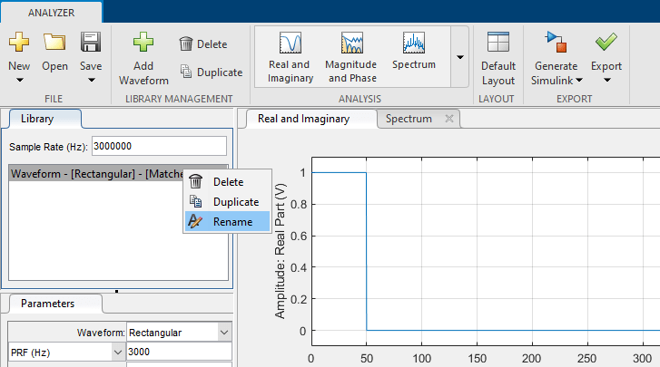 Rename waveform