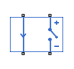 Current-Controlled Switch block