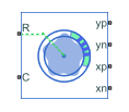 Inductive Rotor Position Sensor block