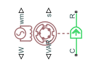 Simplified Induction Motor block