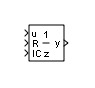 Unit Delay Resettable External IC (Obsolete) block