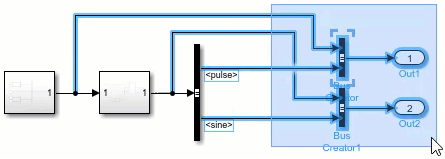 Line routing inside the selection box remains the same during the move.