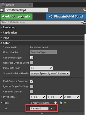 Unreal Editor set name values