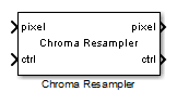Chroma Resampler block