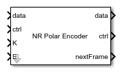 NR Polar Encoder block