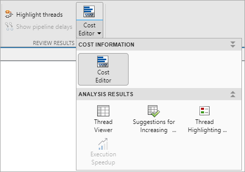 Tools to review results