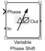 Variable Phase Shift block