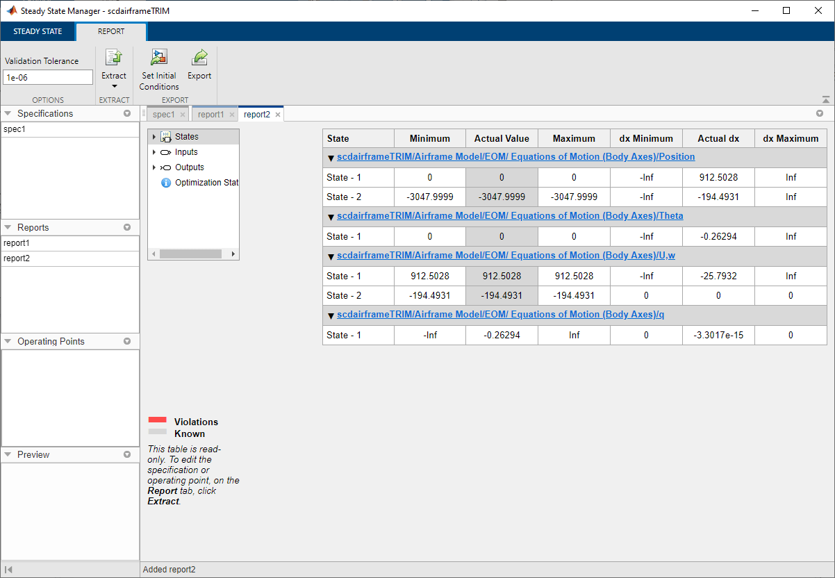 Steady State Manager app