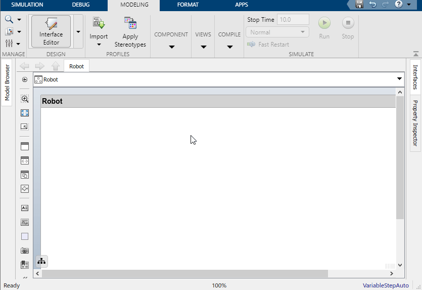 Renamed architecture model called 'Robot'.