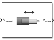 Linear Second-Order Actuator block