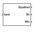 CMA Equalizer block