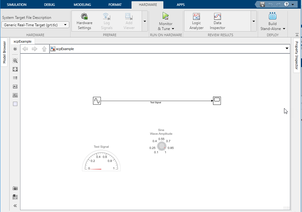 Run on Custom Hardware app