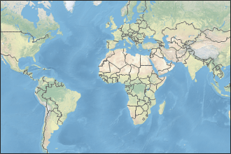 'landcover' basemap