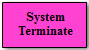 System Terminate block