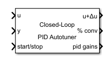 Closed-Loop PID Autotuner block