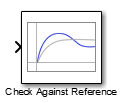 Check Against Reference block