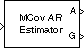 Modified Covariance AR Estimator block