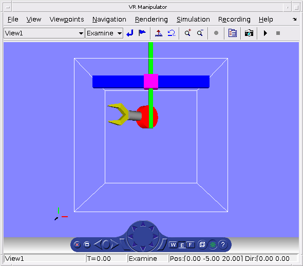 Manipulator with SpaceMouse