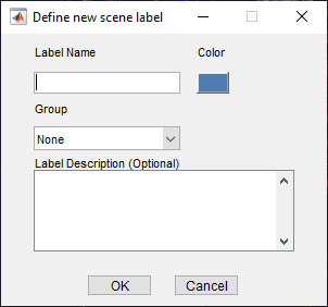 Define new scene label