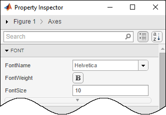 Property Inspector window