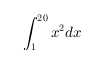 Equation with LaTeX display mode.