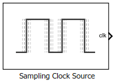 Sampling Clock Source block