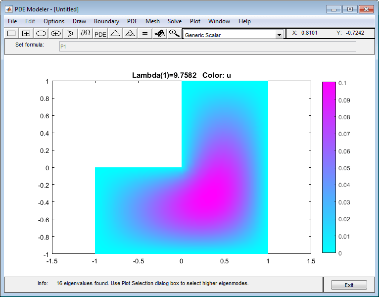 PDE Modeler app