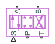 4-Way Directional Valve (Gas) block