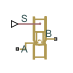 Orifice with Variable Area Round Holes block