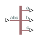 Three Element Demux block