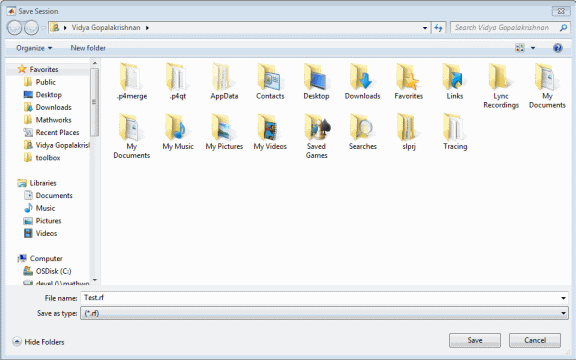 File browser