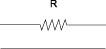 Two-port series R network