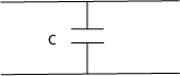 Two-port shunt C network