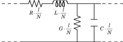 R,L,G.C is connected as L-section.