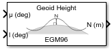 Geoid Height block
