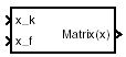 Interpolate Matrix(x) block