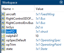 lonFQ structure in workspace