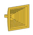 Corrugated horn antenna